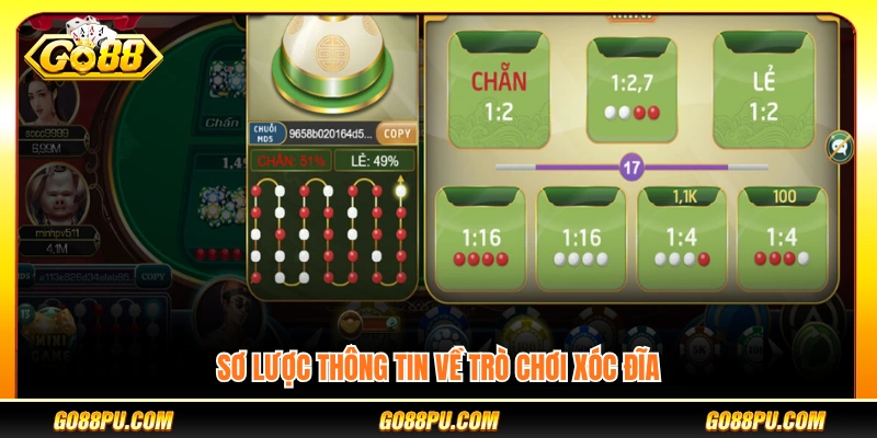 Tổng quan về trò chơi xóc đĩa