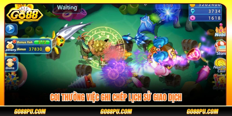 Bỏ qua việc theo dõi lịch sử giao dịch