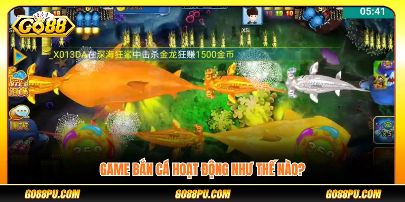 Nguyên lý hoạt động tổng thể của game bắn cá